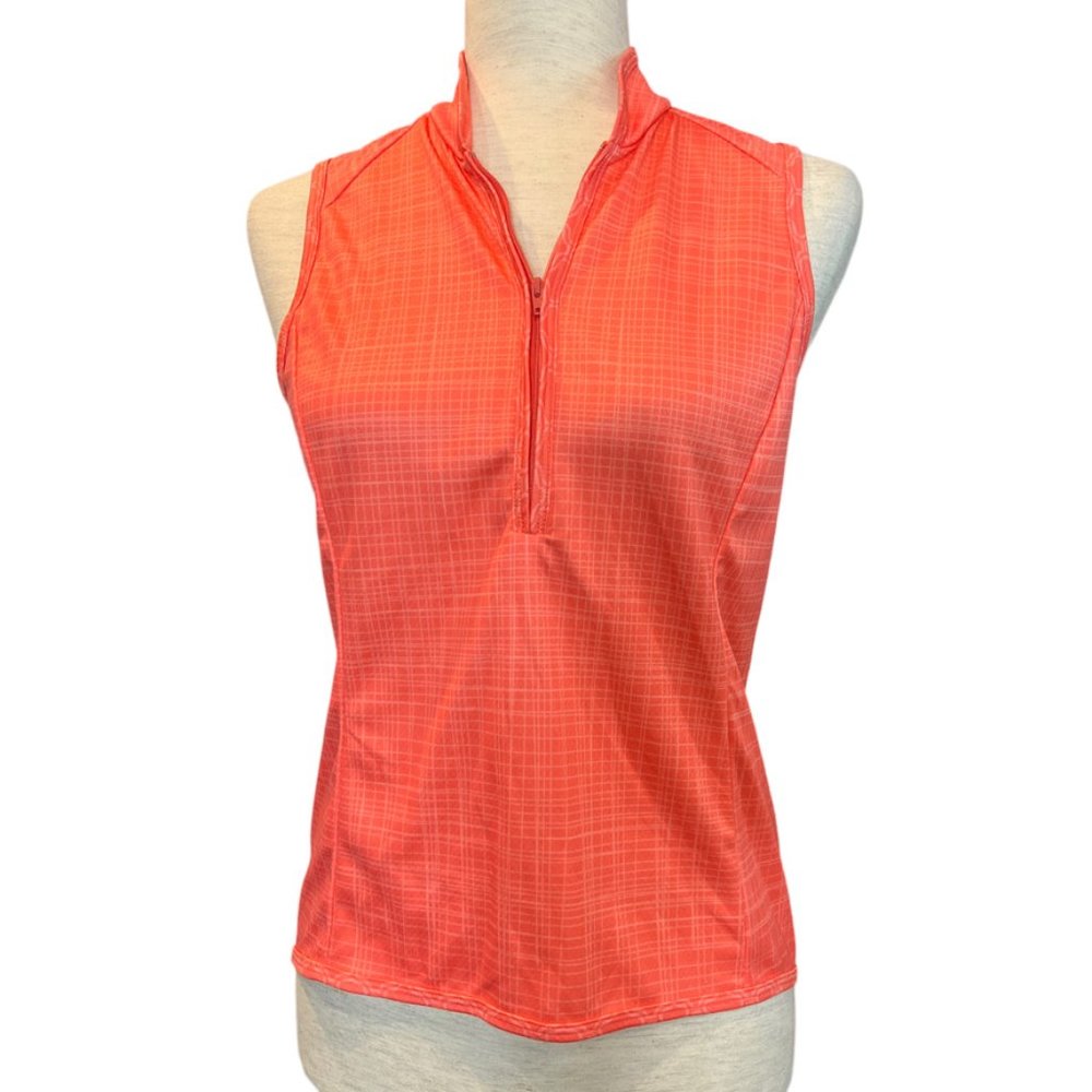 SHE BEEST cycling top orange Size Small EUC